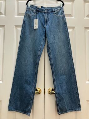 NWT G-Star Raw Originals Judee Low Waist Loose Jeans Faded Blue Glacier 27 x 34